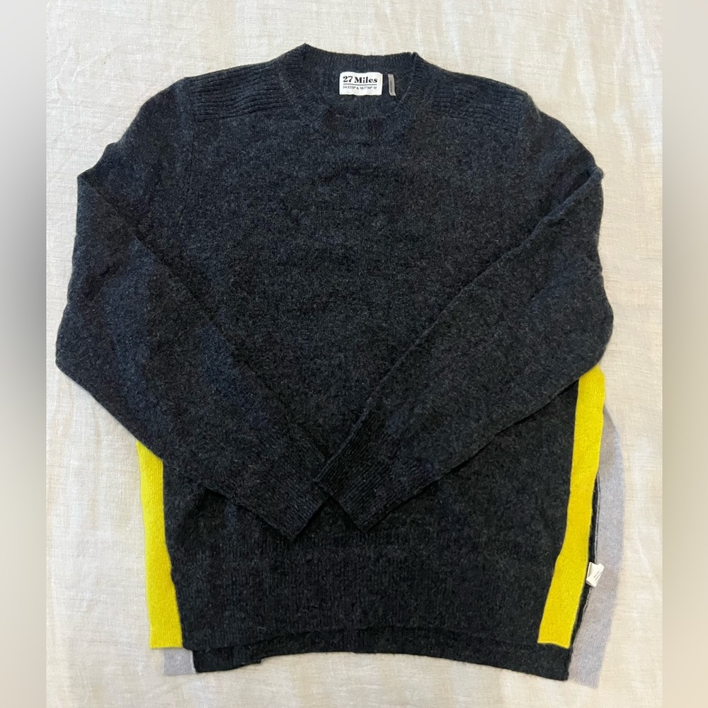 27 Miles Malibu Grey Sweater